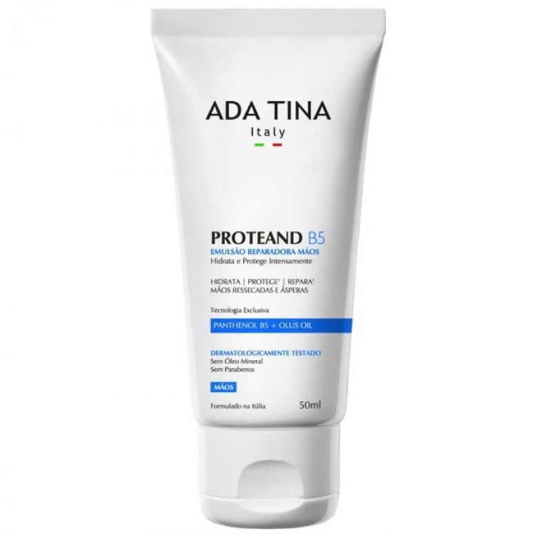 ADA TINA lança PROTEAND B5 para hidratação e proteção intensa das mãos