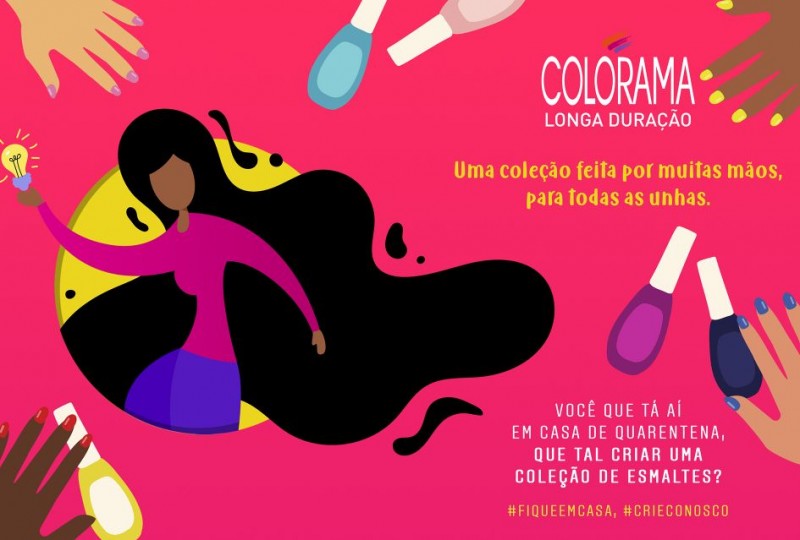 Colorama convida consumidoras para criar nova coleção de esmaltes