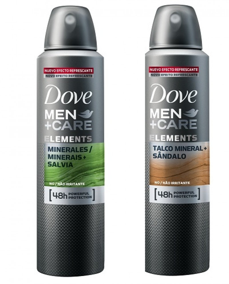 Dove Men + Care relança portfólio de desodorantes 