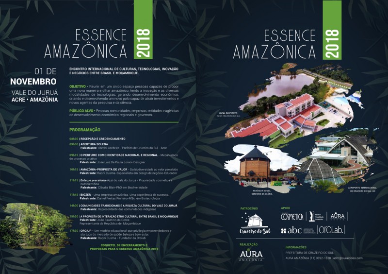 Essence Amazônica 2018. O Encontro da perfumaria e beleza do Acre!