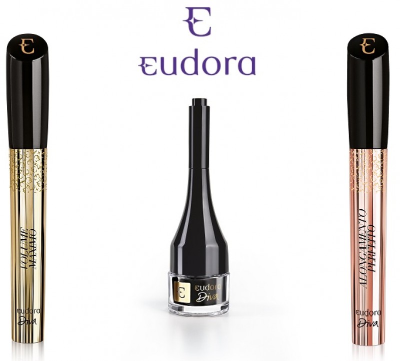 Eudora lança nova coleção para a linha Diva com duas máscaras e um delineador