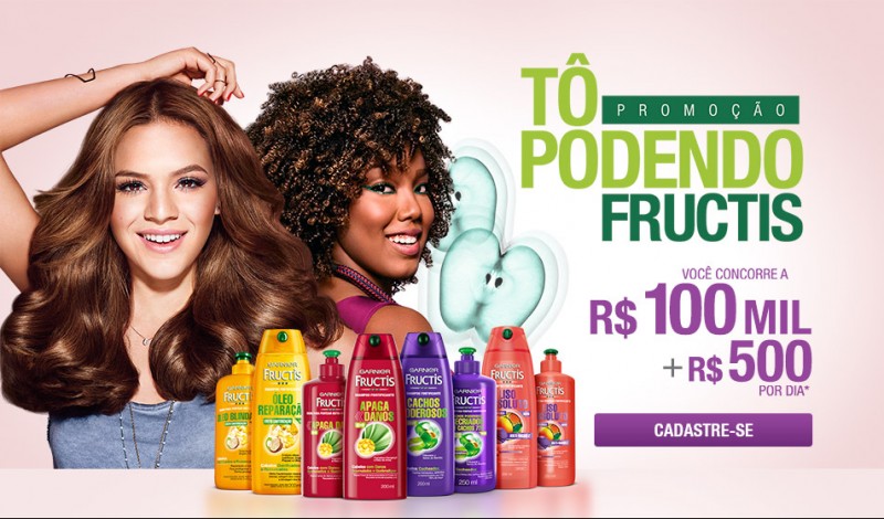 Garnier Fructis lança promoção "To Podendo"
