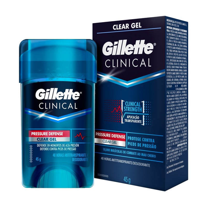 Gillette anuncia linha de desodorantes com nova tecnologia