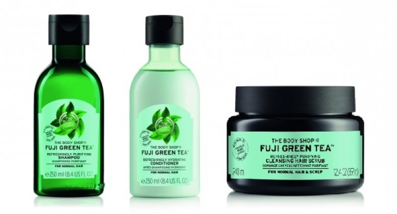 The Body Shop apresenta linha capilar à base e chá verde