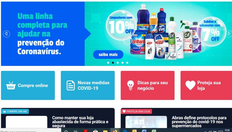 Unilever apresenta portal Sua Loja Aberta para o pequeno varejista